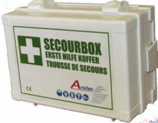 SECOURBOX Erste Hilfe Koffer 4P-ABS gefllt